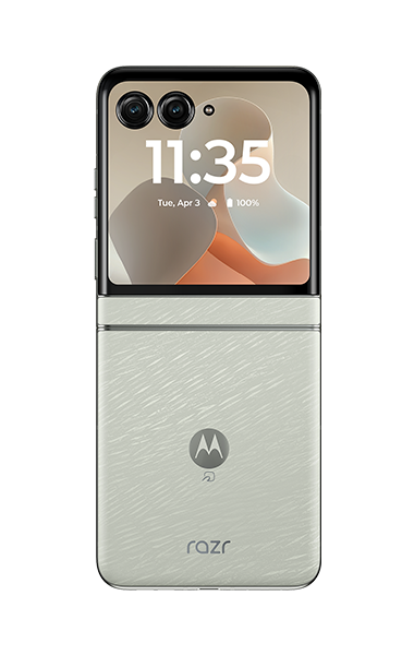 motorola razr 60 ライトスカイホワイト2
